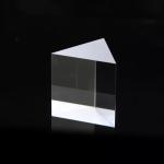 40*40mm Optical Glass Bk7 / K9 Quartz Spectrometer Equilateral Triangular Prism