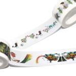 Custom Printed CMYK Waterproof Glitter Washi Tape Manufacturer
