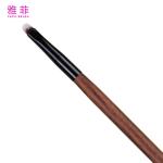 T20 Customization Ultra Thin Tight Firm Bristle Flat Concealer Brush Synthetic
