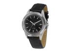 10Atm White Stainless Steel Waterproof Watch Times Round Quartz Style