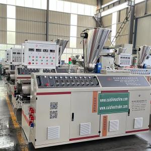 China Reinforced PVC Pipe Production Line PVC Pipe Extrusion Machine SGS wholesale