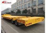 Durable Construction Lowboy Drop Deck Trailer, 2 Axles 60 Ton Lowboy Trailer