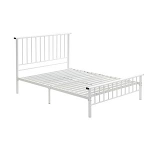 China White Single Layer Metal Single Bed Optional Colour For Adult Kid wholesale