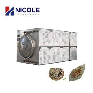 China Box Type High Speed Microwave Vacuum Dryer For Chinese Medicinal Materials wholesale