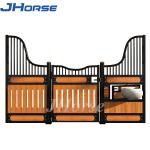 Standard Horse Stall Fronts 12 Ft Solid Horse Stables Panels With Sliding Door