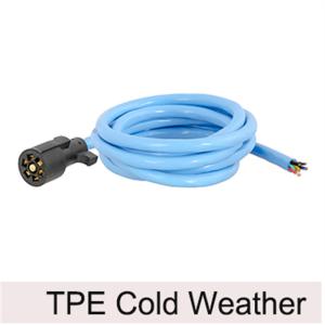 China 10' Replacement RV 7 Blade Trailer Wiring Harness TPE 125V wholesale