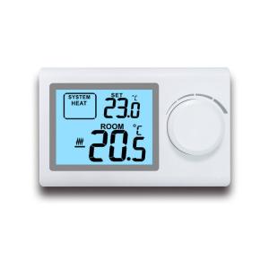 China ROHS Non Programmable Thermostat / Large Button ABS 230V Wifi Wired Heating Controller Room Thermostat For Underfloor wholesale