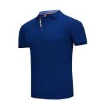 Embroidered Quick Dry Slim Fit Work Polo Shirts Cotton Plain Solid Color Classic