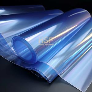China Silicone Coated PET Release Film 36uM Light Blue Translucent wholesale