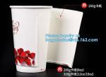 Disposable Insulated Ripple Hot Coffee Paper Cup with Cappuccino Lids,Custom