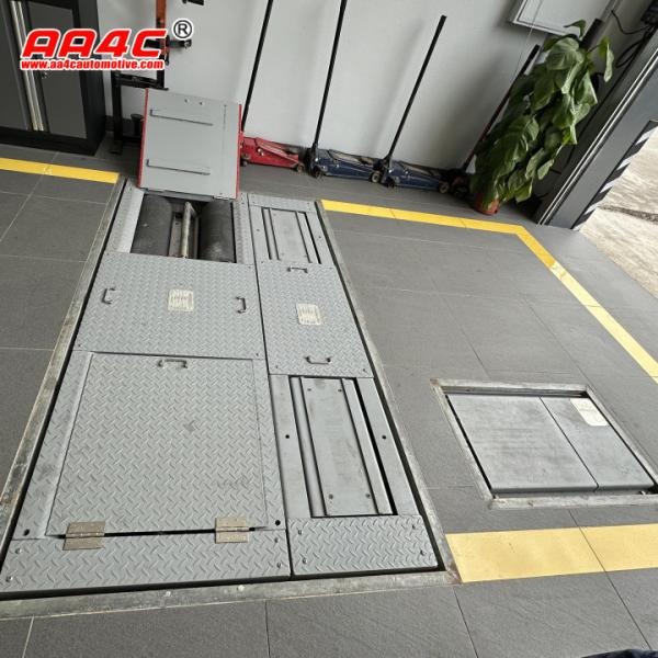 Vehicle Inspections Equipments Vehicle Test Lane For Cars 4 In 1 Roller Brake