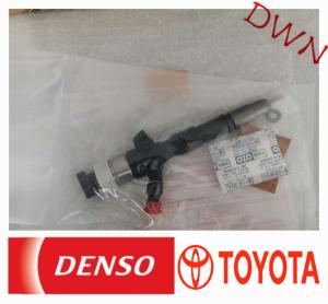 China TOYOTA 2KD Engine denso diesel fuel injection common rail injector 23670-30400 wholesale
