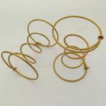 High-temperature Gold-plated Springs For Sofa Cushion And Furniture