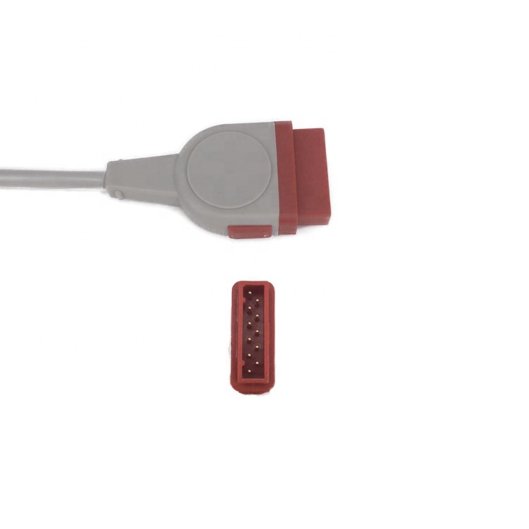IBP Cable compatible for 11 Pin GE Marquette To B.Bruan Transducer