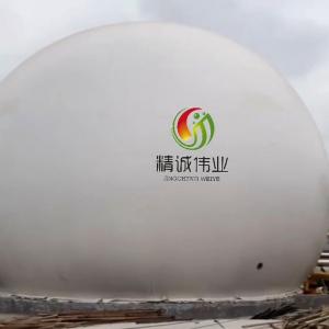 China Stainless Steel Biogas Gas Holder With Gas Level Gauge And Gas Pressure Gauge wholesale