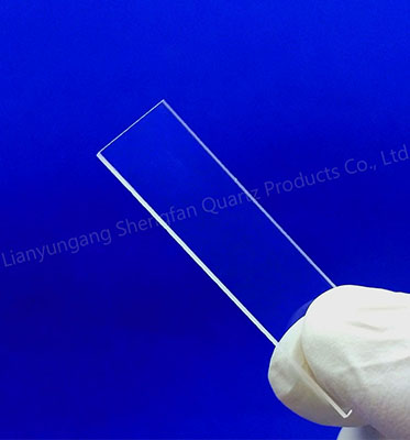 Punching Clear Quartz Glass Plate High Transmission Protect Transparent For UV Light