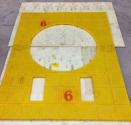 Rotary Table Anti Slip Mat For Drilling Rig Platform Thickness 30mm