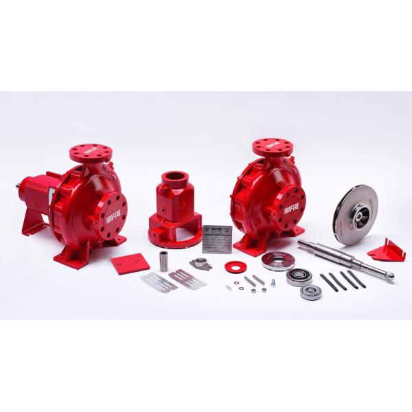 Electric Motor UL End Suction Fire Pump with 500GPM Flow and Electric or Diesel Power Source