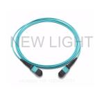PVC Jacket 12F Female To Male 3.5mm OM3 OM4 MPO MTP Cable