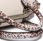 pu leather women 2016 spring new OL commuter leopard shell bag type shoulder bag