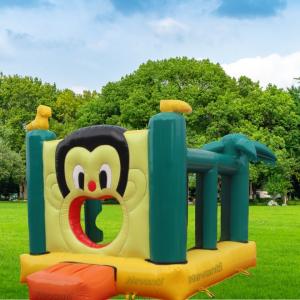 China Logo Custom Logo Printed Commercial Pvc Inflatable Bouncy Castle for Children and Toddlers wholesale