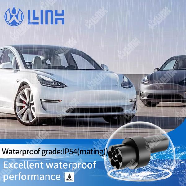 Olink Ev Charging Type 2 to Tesla Electric Car Charging Adapter Type 2 DC Ev Connector Adapter for Tesla