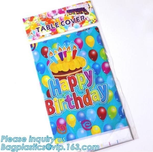 cheap price embossed surface transparent disposable plastic table covers,54" X