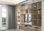 40cm Melamine Bedroom Living Room TV Shelves Stand With Drawers