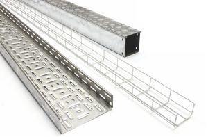 200x600mm Carbon Steel Outdoor Electro-Galvanized Ladder Cable Tray for