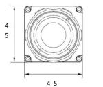 12V 30Hz Infrared 1024x768 Thermal Camera Module