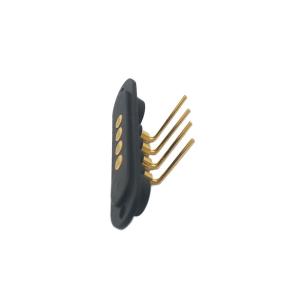 China Portable Electronics Magnetic Pogo Pin , Spring Loaded Test Pins Steel Spring wholesale