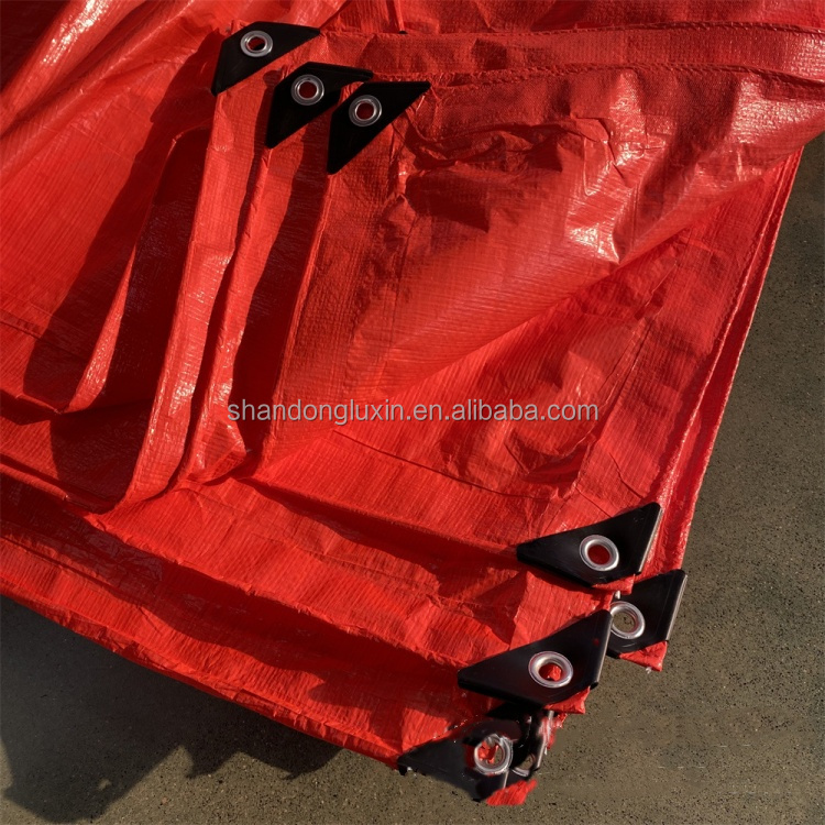 Oilproof PE Tarpaulin in Customized Color for Waterproofing and Sun Protection