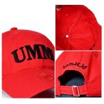 3D Embroidery Flexfit Baseball Caps 59cm Bold Line Water Worn Out Cotton Fabric