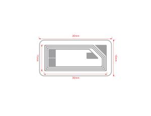 China Smart Card RFID Inlay Tag Roll Nfc 213 Chip 13.56 MHz For Asset Management wholesale