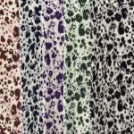 Floral Dots Geometric Print Crepe Woven Fabric Tie Dye 250gsm For Garment