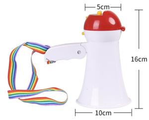 China Battery Powered Mini-Megaphone Speaker 0.2KM For Fans Cheer wholesale