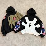 Custom Chenille Patch Thick Hoodie Heavyweight Pullover Sweatshirts Oversized