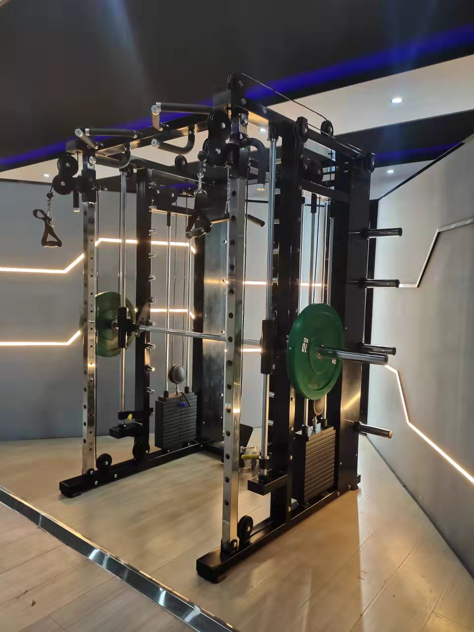 Commercial Fitness Equipment Strength Training Machine Smith Power Rack