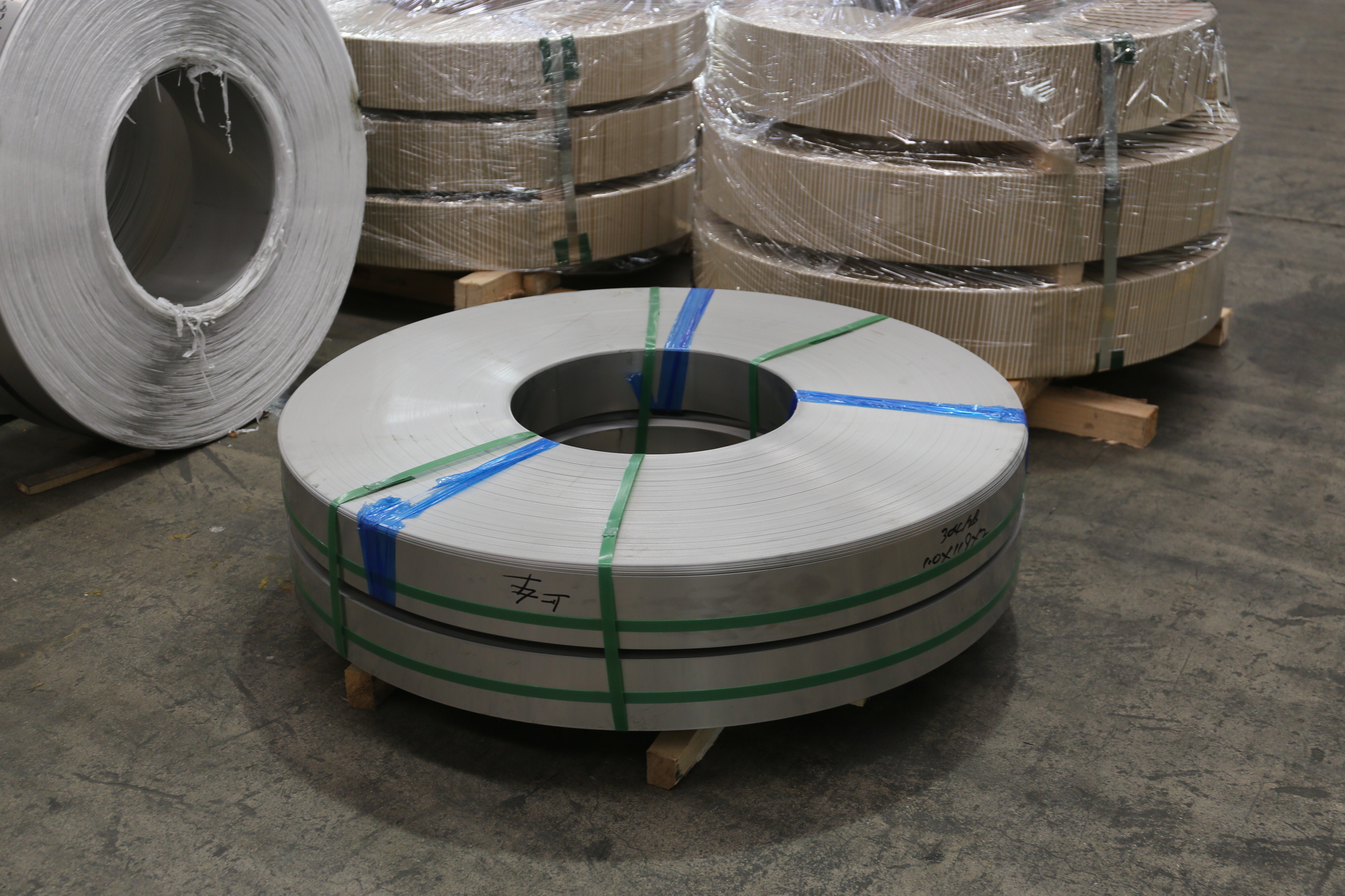 BA Slit Edge Stainless Steel Metal Strips , Precision Steel Strip