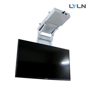 China Silver Motorized TV Flip , Electric Motorized Flip Down Pitched Roof Ceiling Tv Mount wholesale