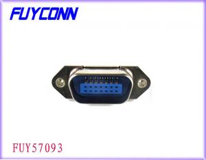 China 50 Pin Centronic Connectors , Straight Angle PCB Male Connector Certified UL wholesale