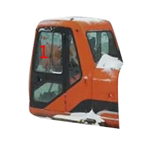 DX220LC-7 DX225LC-9 DOOSAN Glass Left Slant Side Position NO.1 Tempered
