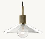 Adjustable Height Metal LED Pendant Light Modern Style Nickel/Brass/Bronze