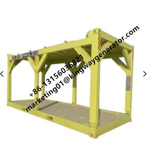 China ISO 20ft 40ft 40hc Container Lifting Frame Skid Offshore And Onshore Open on sale
