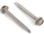 Galvanized Self Drilling Hexagonal Head Tapping Screws For Connection