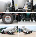 Sinotruk HOWO 6x4 Concrete Mixer Trucks Concrete Mixing Equipment in White,8