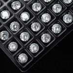 5mm-20mm VVS1 White Round Cut Loose Moissanite Stone Heat Treated for Stud