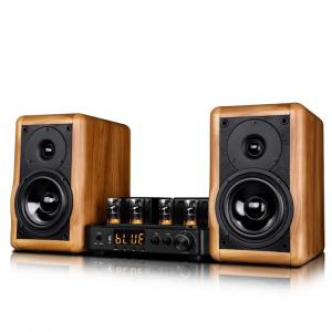 China 5 Inch Stereo Bookshelf Speakers , Passive Audio Speakers For TV Turntable Players on sale