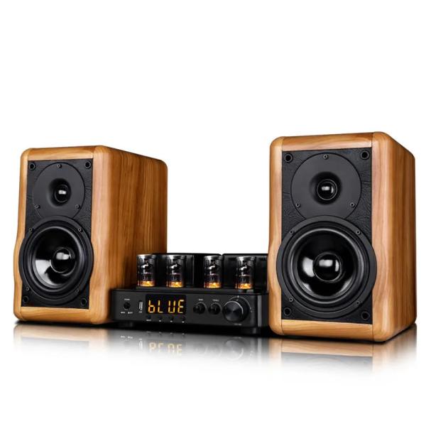 5 Inch Stereo Bookshelf Speakers , Passive Audio Speakers For TV Turntable
