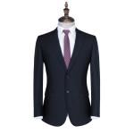 Anti-Shrink Wool And Polyester Men's Coats For Autumn And Winter With Mandarin